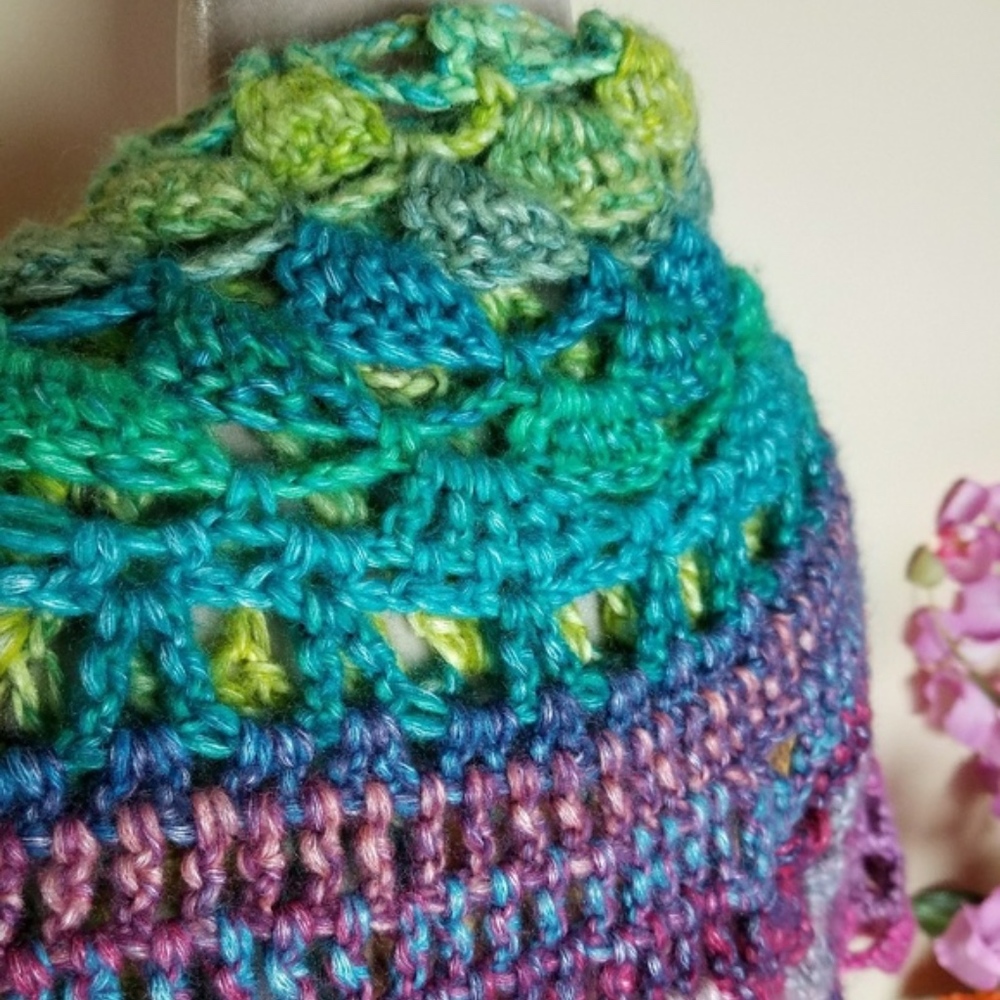 SOLD OUT Bohemian Rainbow Maxi Mandala Cardigan - Picture 3 of 10